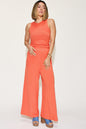 Sage Ribbed Wide-Leg Jumpsuit – Effortless Chic & Comfy Style